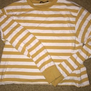 mustard striped longsleeve
